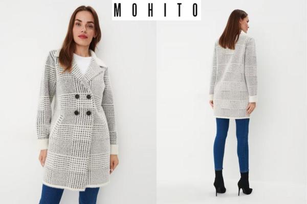 Houndstooth coat