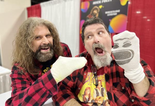 mick foley and guy who looks like him