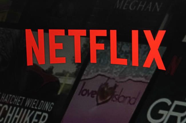 FILE - The Netflix logo is displayed on the company's website, Feb. 2, 2023, in New York. (AP Photo/Richard Drew, File)
