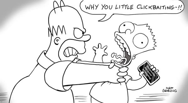 The Simpsons executive producers respond in the form of a drawing