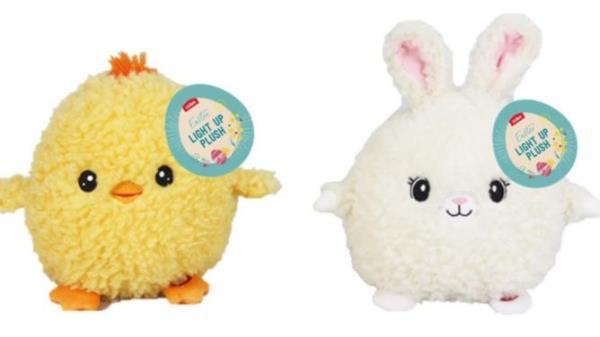 The Easter Light Up chicken and bunny toys have been recalled. Supplied