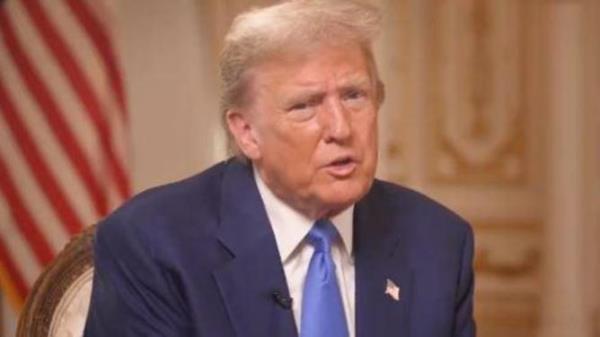 Do<em></em>nald Trump was interviewed by GB News when he made comments a<em></em>bout Mr Rudd.