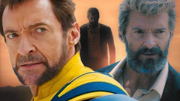 Hugh Jackman as Wolverine in Deadpool 3 and Logan.
