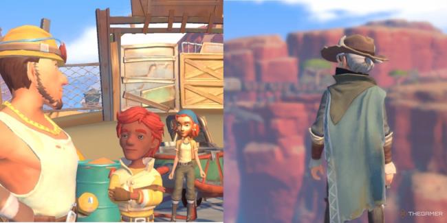 rocky and the eufala salvage crew, and logan from my time at sandrock