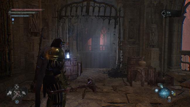 Player in the umbral realm at Skyrest Bridge Lords of the Fallen