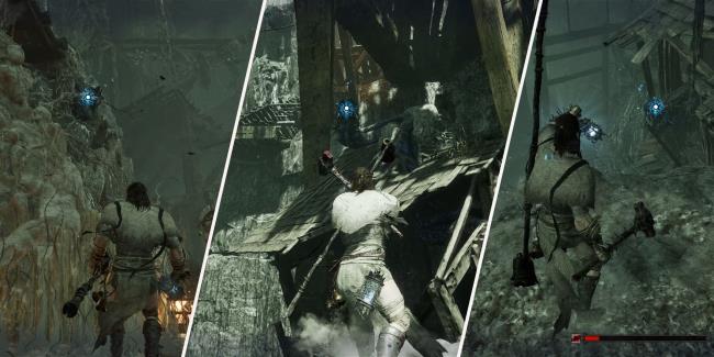 From left to right: the first, the second and the third Soulflay Items Lords of the Fallen 
