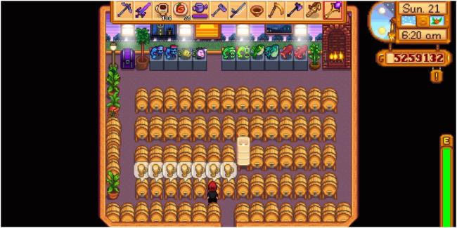 Stardew Valley Kegs Producing Pale Ale