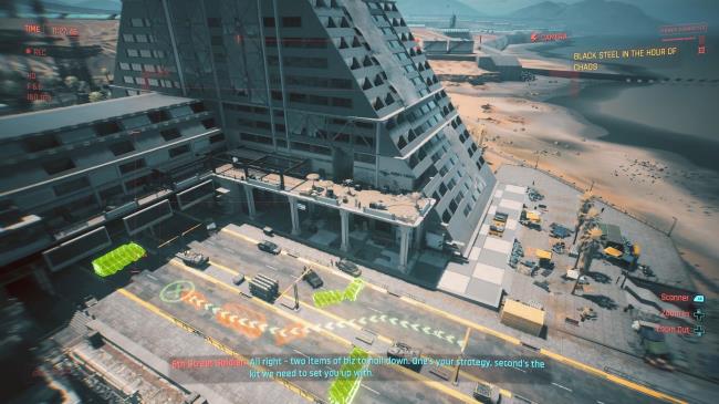 Cyberpunk 2077 Phantom Liberty Screenshot Of Attack Planning
