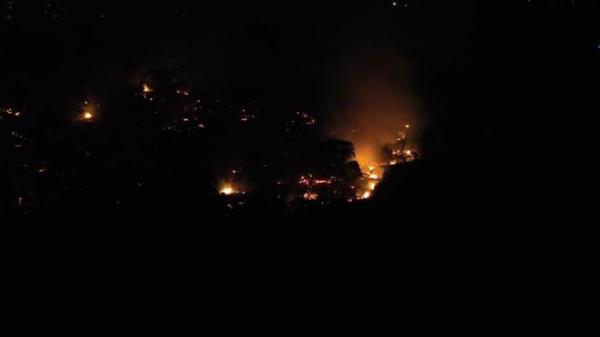 *** o<em></em>nLINE OUT UNTIL AFTER AIRED ON 6PM NEWS *** Bold park bushfire Unknown