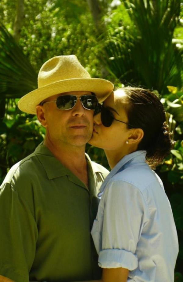 Bruce and Emma Willis