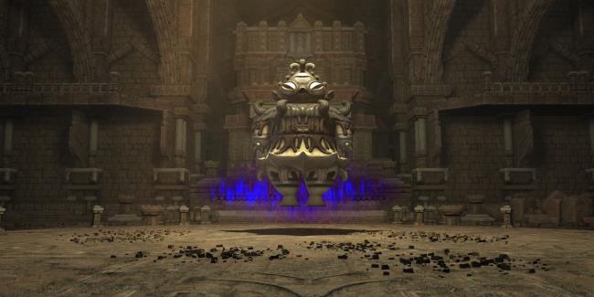 the old one, second boss of skalla dungeon