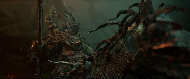The Hushed Saint boss in Lords of the Fallen