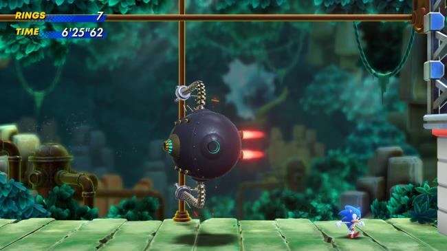 Sonic-Superstars-Monkey-Boss-Fight-Pole-Dancing
