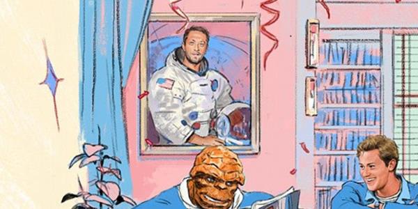 Ben Grimm in the Fantastic Four artwork.