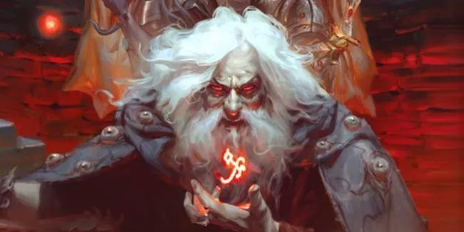A Spellcaster Prepares An Evocation Spell