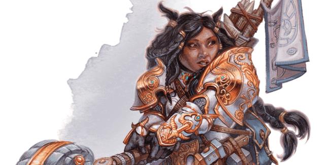 D&D: Cleric Of The Forge art