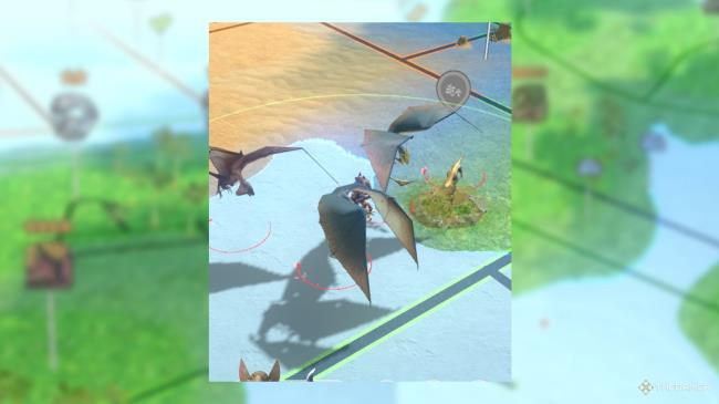 Mo<em></em>nster Hunter Now Map View With multiple small monsters