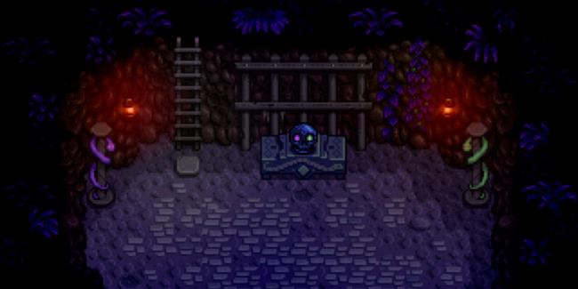 shrine of challenge at bottom of mountain mines location