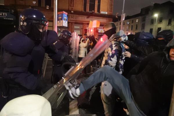 Protest to<em></em>night near the scene of the incident