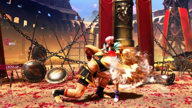 Street Fighter 6, Marisa Guide, Marisa landing her incredibly powerful crouching medium punch