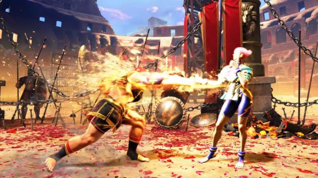 Street Fighter 6, Marisa Guide, Marisa co<em></em>ntrolling the space in front of her with the Gladius